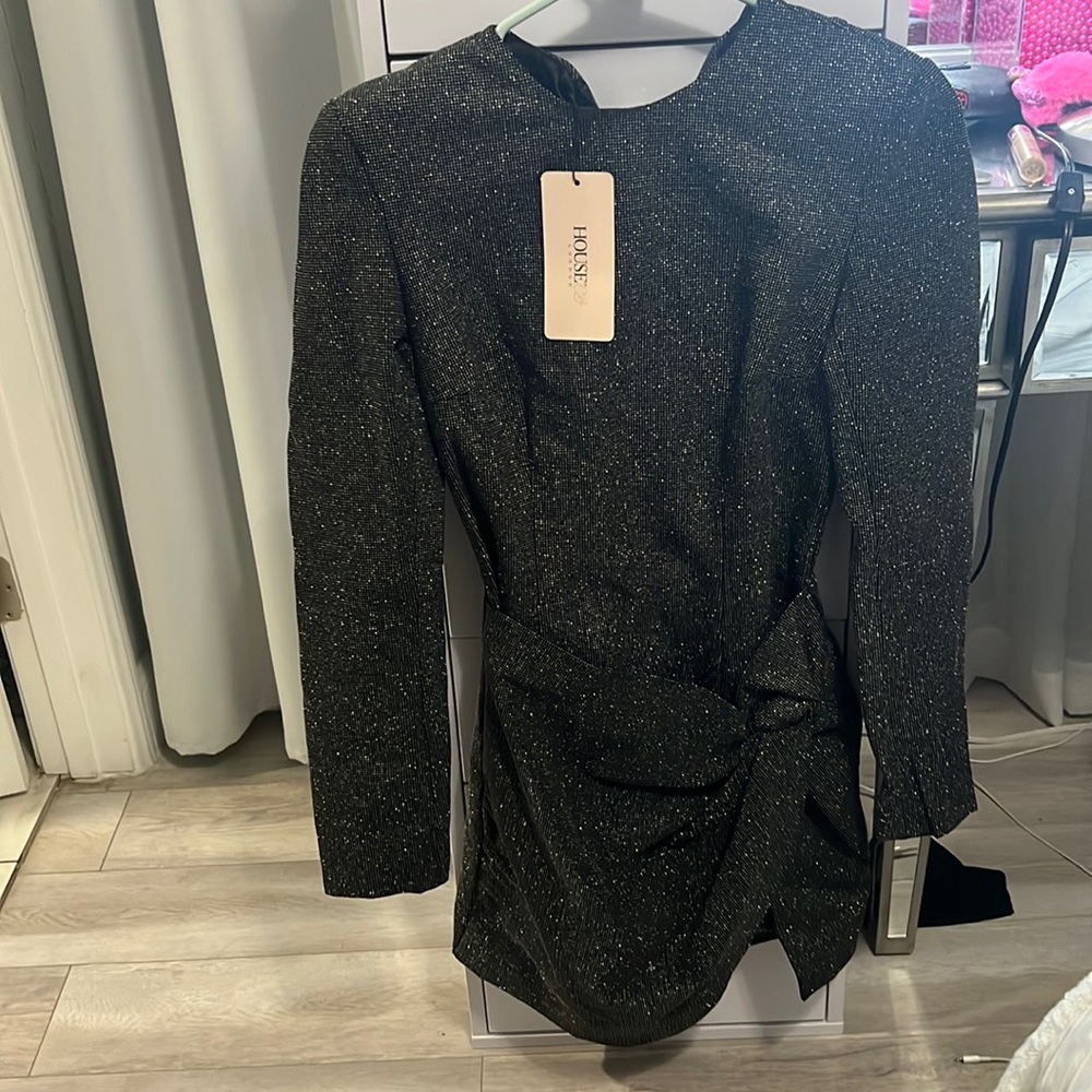 House of cb , sparkling dress , mini